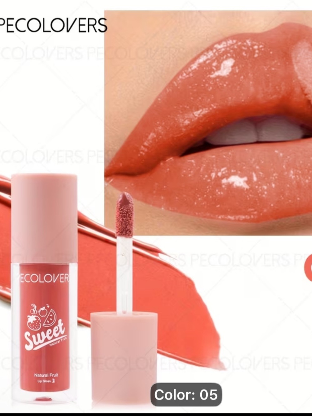 Sweet Lip Gloss - 05 Coral Pink New